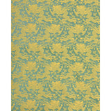 Schumacher Ruan Dragon Damask Gold Fabric