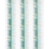 Schumacher Sunburst Stripe Embroidery Mineral Fabric