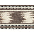 Schumacher Brown Banyan Ikat Tape