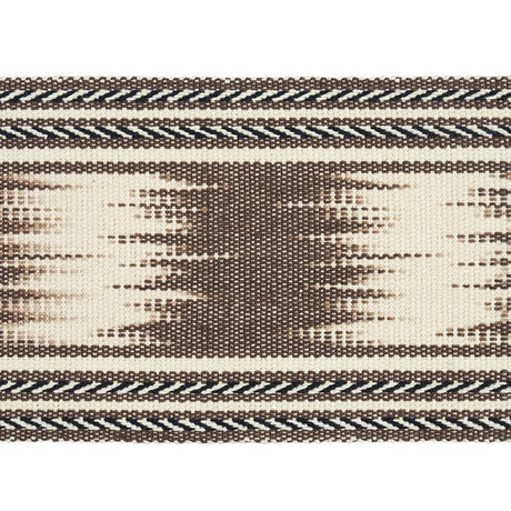 Schumacher Brown Banyan Ikat Tape