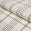 Schumacher Nils Plaid Linen Charcoal Fabric