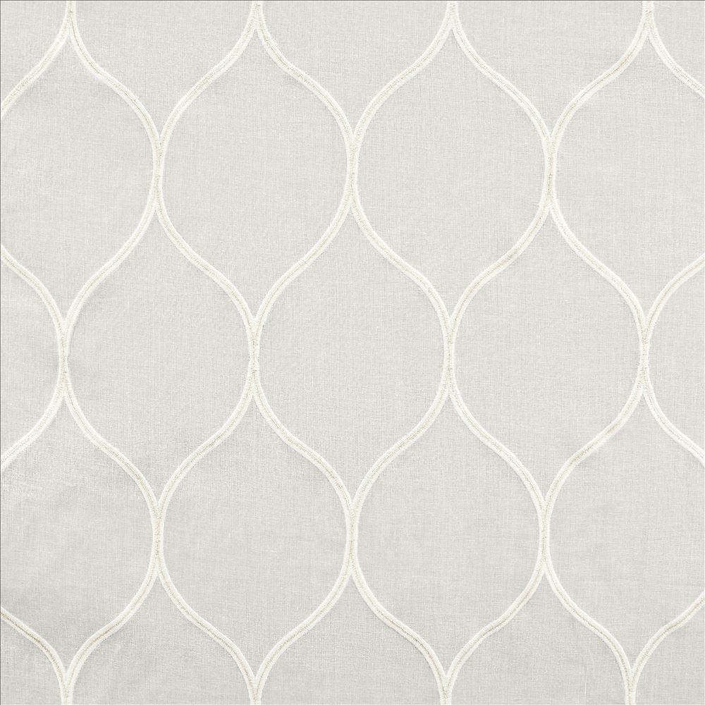 Kasmir High Roller White Fabric