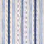 Schumacher Mirza Ikat Stripe Blue On Natural Fabric