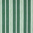 Schumacher Hampton Stripe Indoor/Outdoor Emerald Fabric