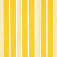 Schumacher Hampton Stripe Indoor/Outdoor Canary Fabric
