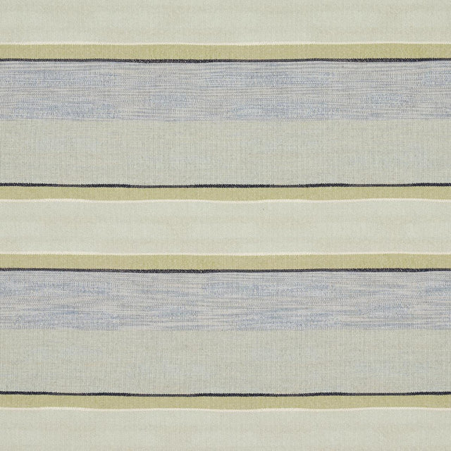 Schumacher Pikes Stripe Aegean Fabric