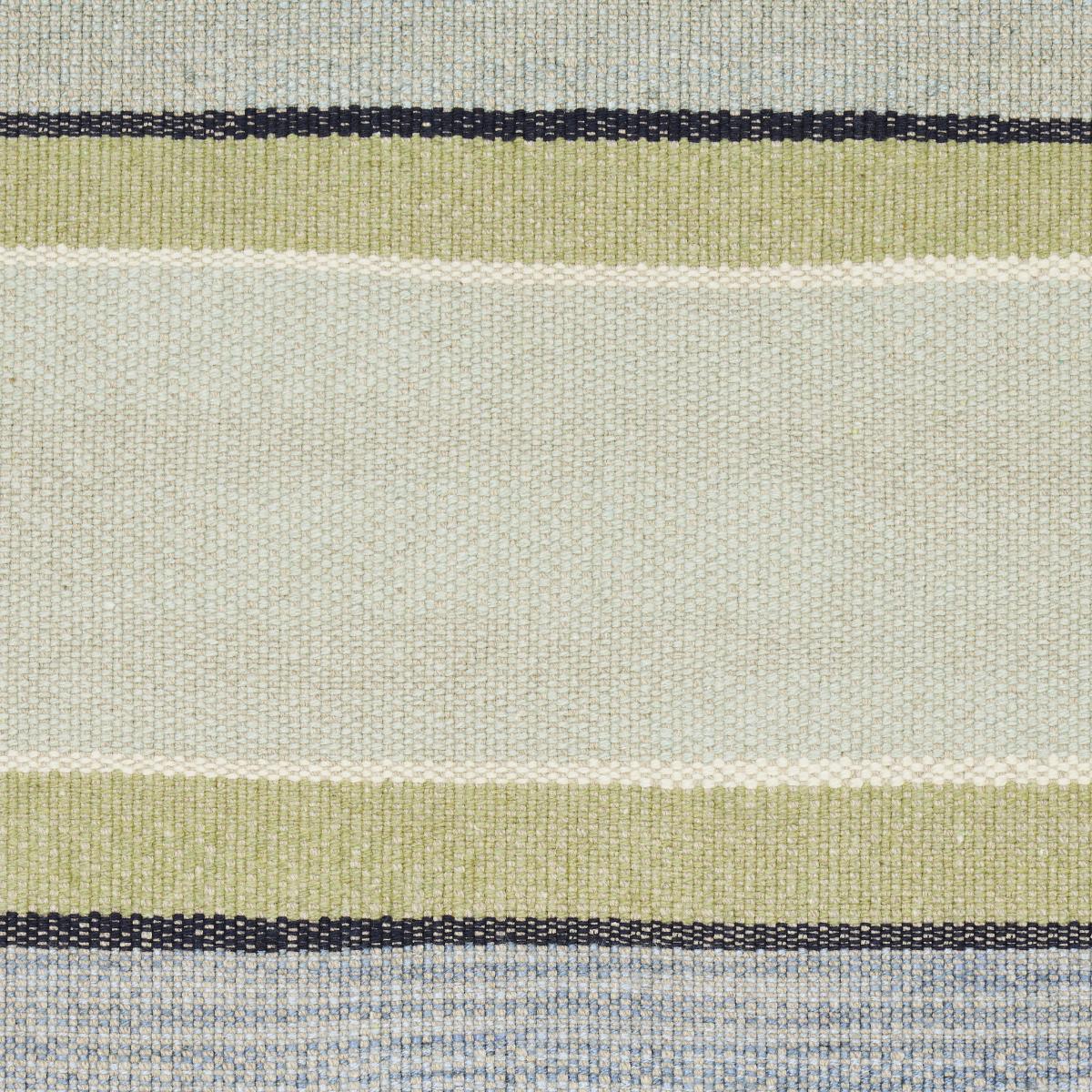 Schumacher Pikes Stripe Aegean Fabric