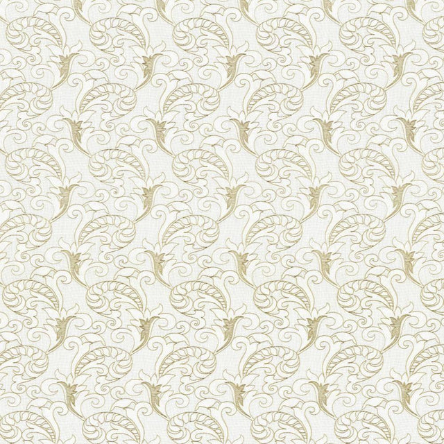 Kasmir Huntshire Off White Fabric