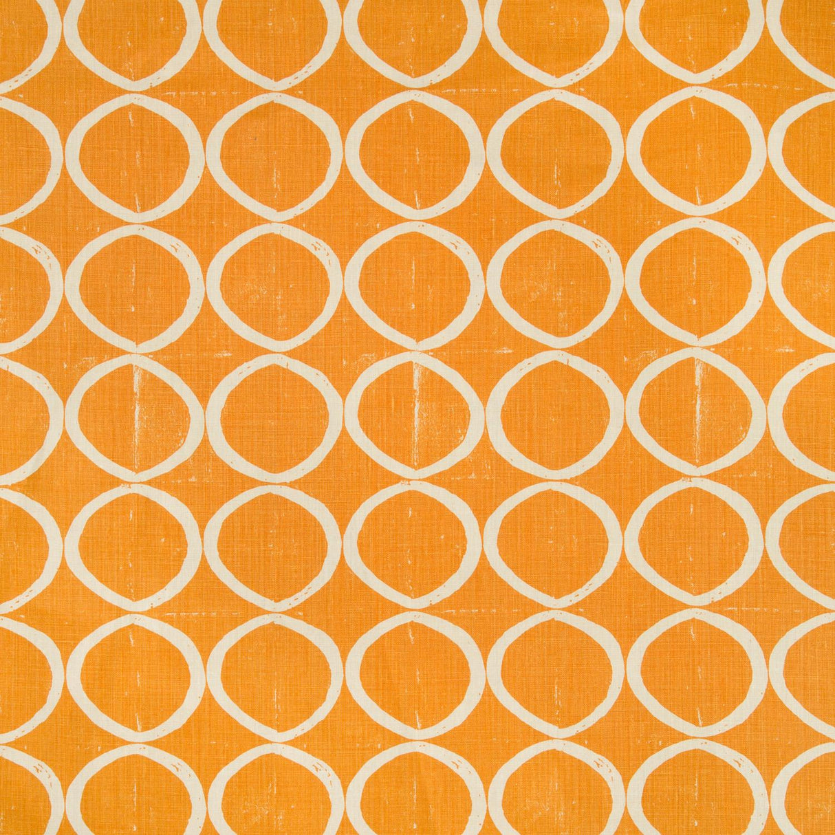 Lee Jofa CIRCLES TANGERINE Fabric