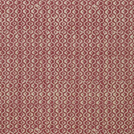 Lee Jofa SMALL MEDALLION BERRY Fabric