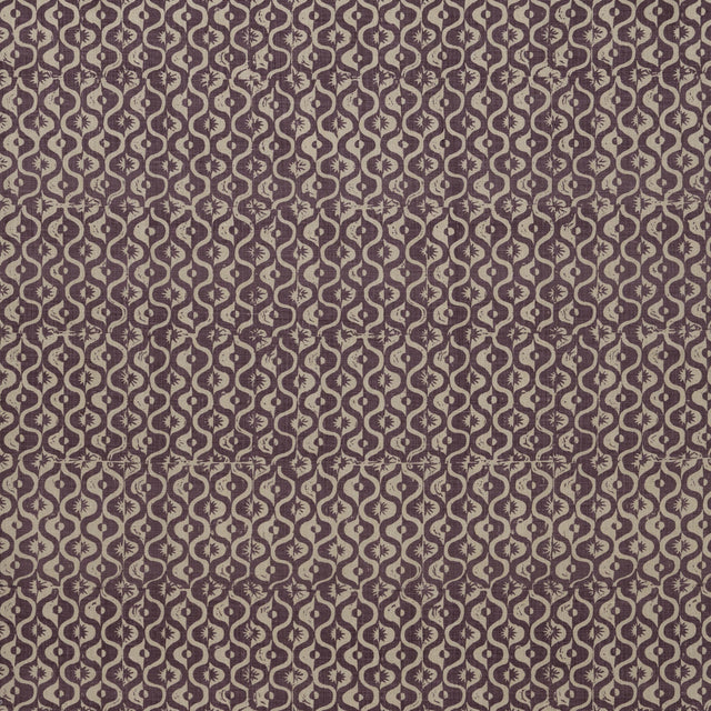 Lee Jofa SMALL MEDALLION AUBERGINE Fabric