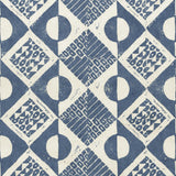 Lee Jofa CIRCLES AND SQUARES WP AZURE Wallpaper