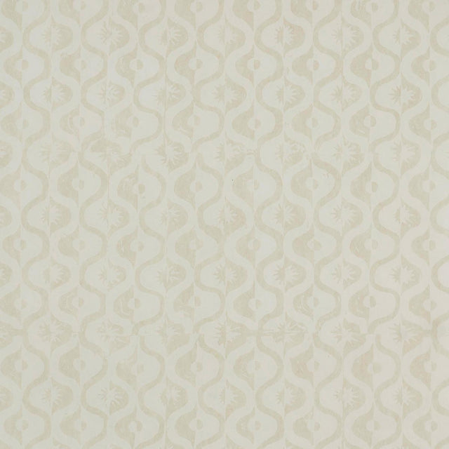 Lee Jofa SMALL MEDALLION WP OFF WHITE Wallpaper