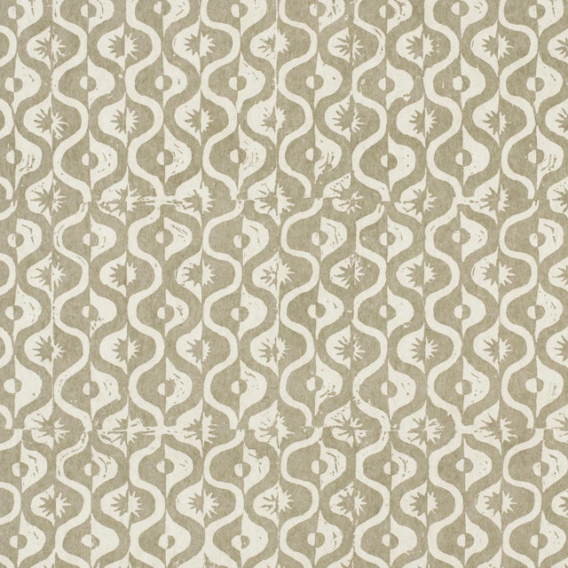 Lee Jofa SMALL MEDALLION WP STONE Wallpaper