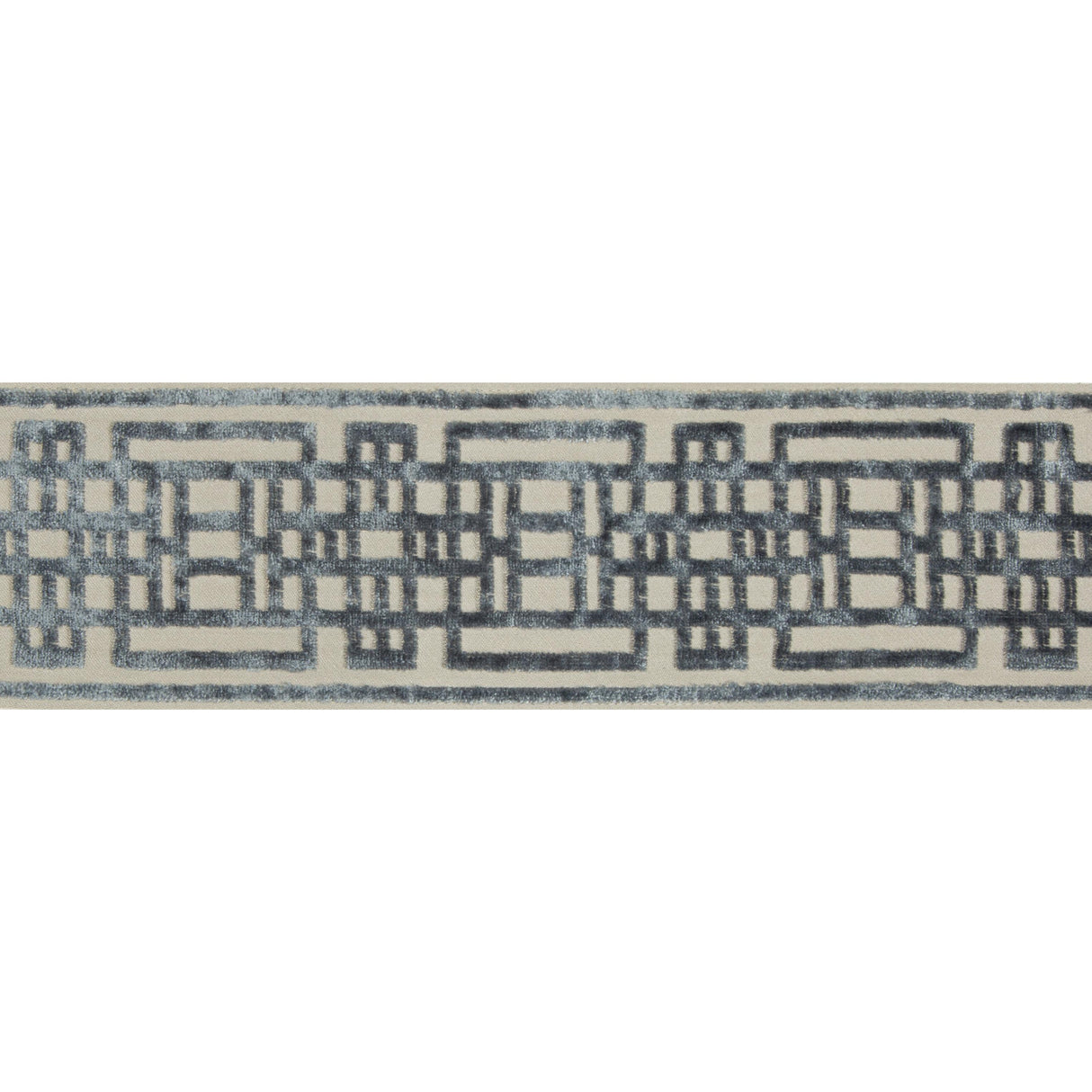 Kravet CIRCUIT BORDER SLATE Trim