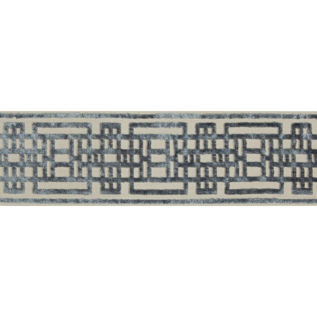 Kravet CIRCUIT BORDER SLATE Trim