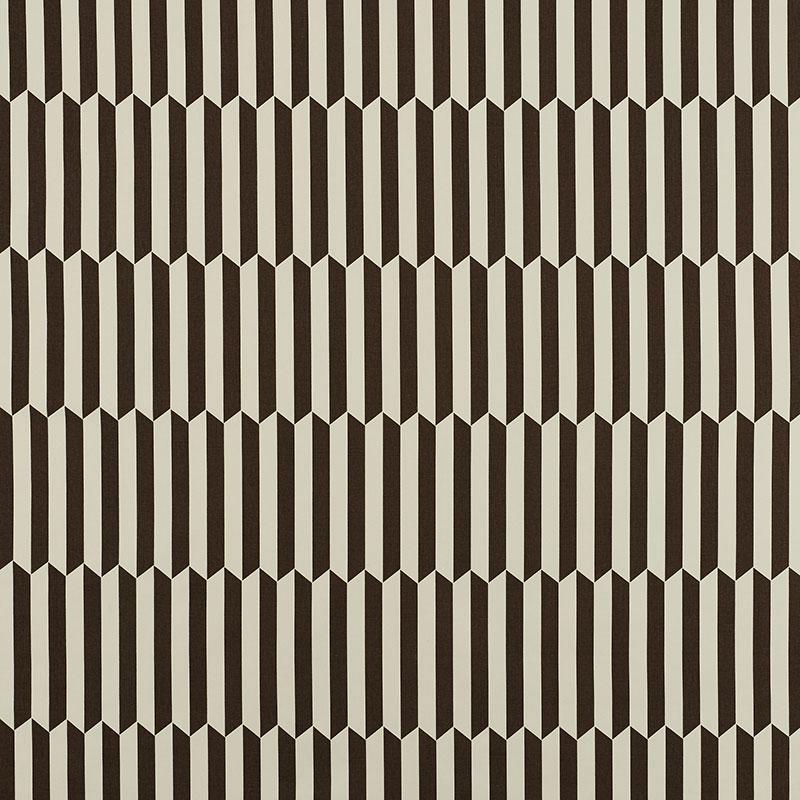 Schumacher Maxwell Chocolate Fabric