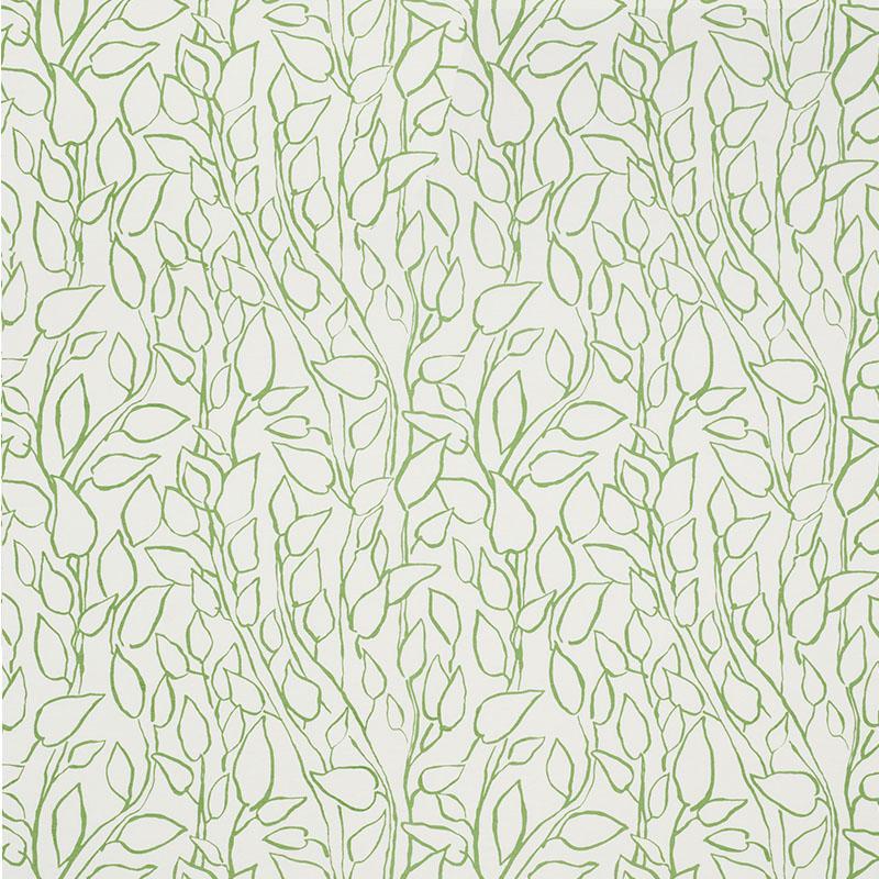 Schumacher Solandra Vine Leaf Fabric