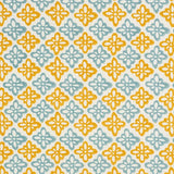 Schumacher Pattee Hand Block Print Turmeric Fabric