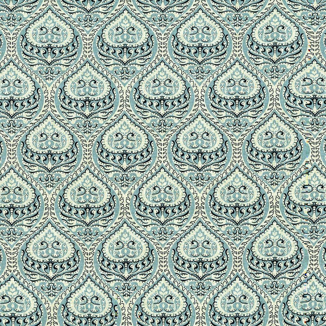 Kasmir Interlude Damask Fresh Air Fabric