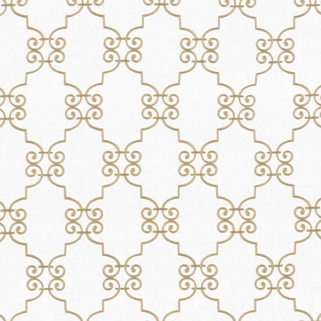 Kasmir Ionic Scroll Winter Fabric