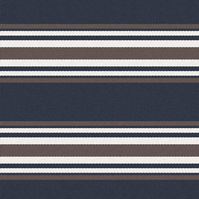 Gaston Y Daniela PINILLA NAVY/MARRON Upholstery Fabric