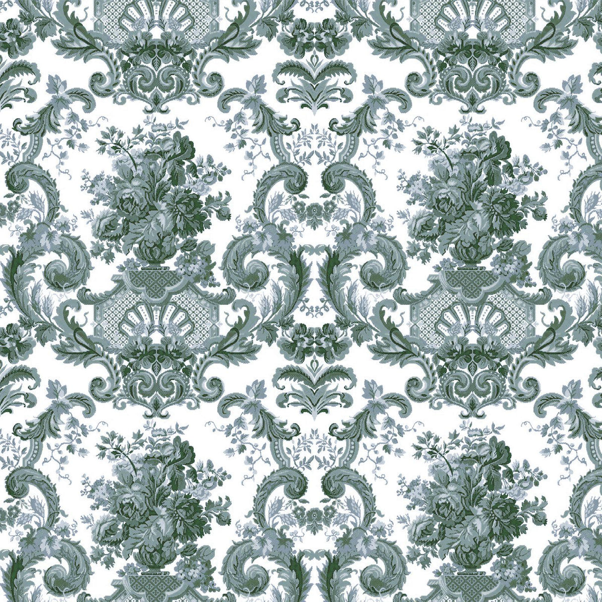 Gaston Y Daniela SAN ILDEFONSO AZUL Upholstery Fabric