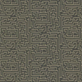 Kasmir Jigsaw Steel Fabric
