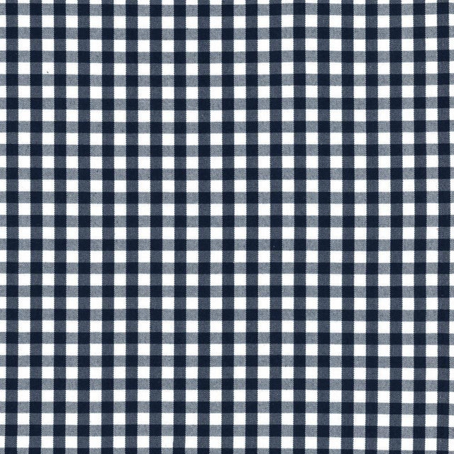 Kasmir Junction Plaid Navy Fabric