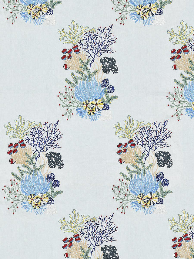 Scalamandre Combe Martin Azure Fabric