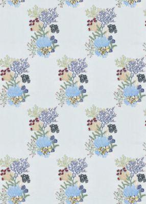 Old World Weavers Combe Martin Azure Drapery Fabric
