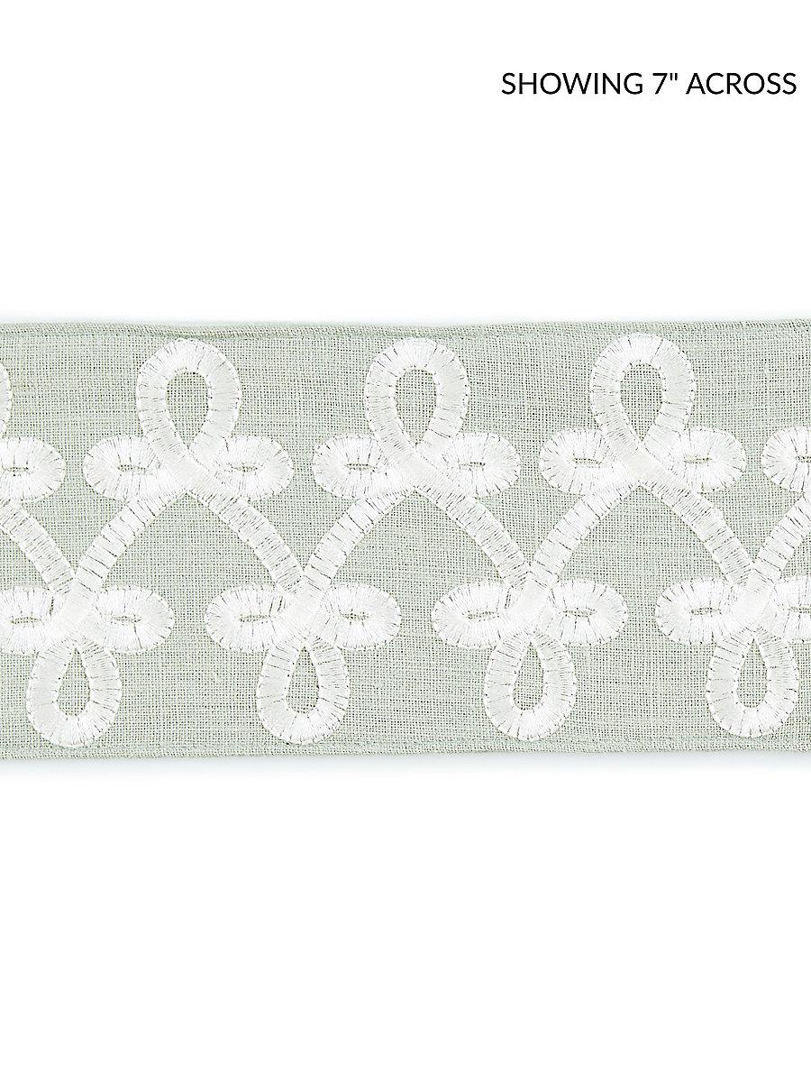 Scalamandre Empress Embroidered Tape Mineral Trim