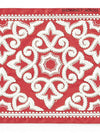 Scalamandre Ornamental Embroidered Tape Coral Trim