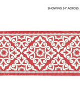 Scalamandre Ornamental Embroidered Tape Coral Trim