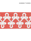 Scalamandre Empress Embroidered Tape Coral Trim