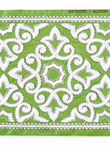 Scalamandre Ornamental Embroidered Tape Jade Trim