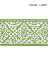 Scalamandre Ornamental Embroidered Tape Jade Trim