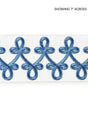 Scalamandre Empress Embroidered Tape Porcelain Trim