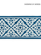 Scalamandre Ornamental Embroidered Tape Porcelain Trim