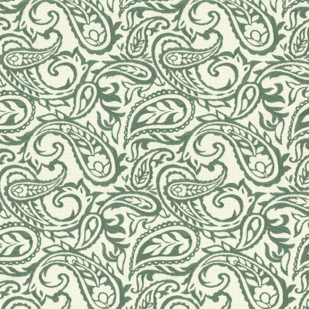 Kasmir Kahala Paisley Marine Fabric