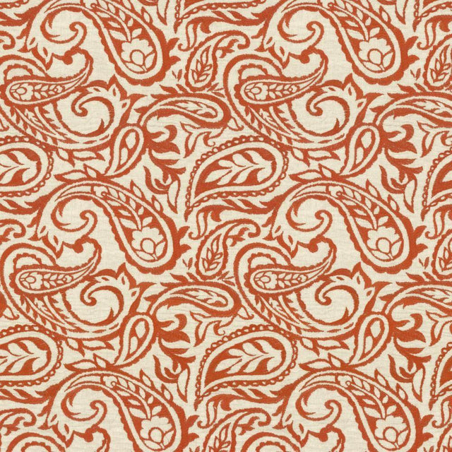 Kasmir Kahala Paisley Paprika Fabric
