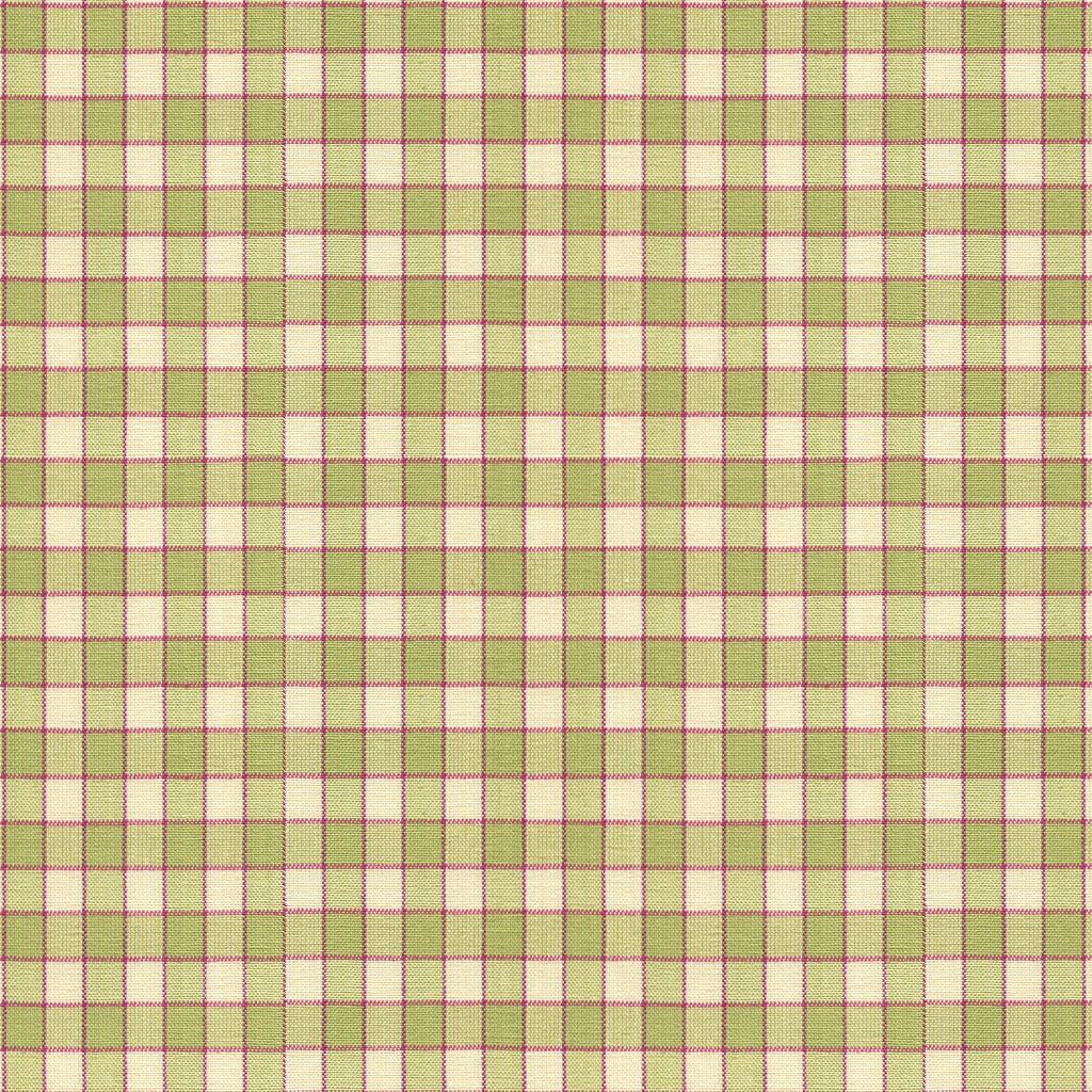 Brunschwig & Fils LA SEYNE CHECK APPLE Upholstery Fabric