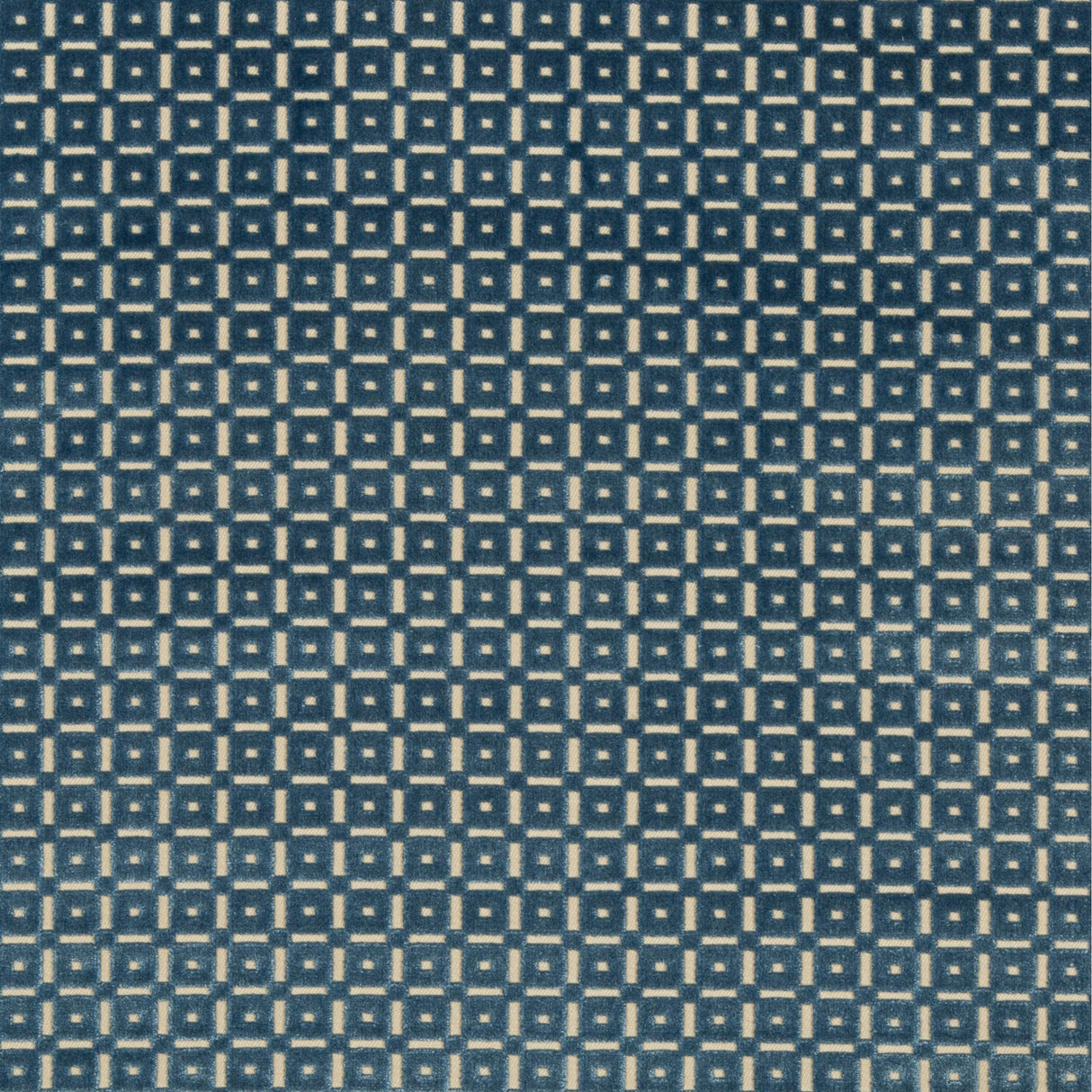 Brunschwig & Fils SAVANNE VELVET BLUE Upholstery Fabric