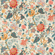 Brunschwig & Fils NIZAM COTTON PRINT RED/BLUE Fabric
