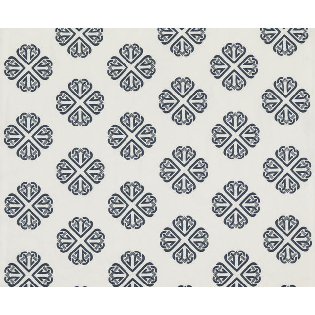 G P & J Baker KERSLOE INDIGO Drapery Fabric