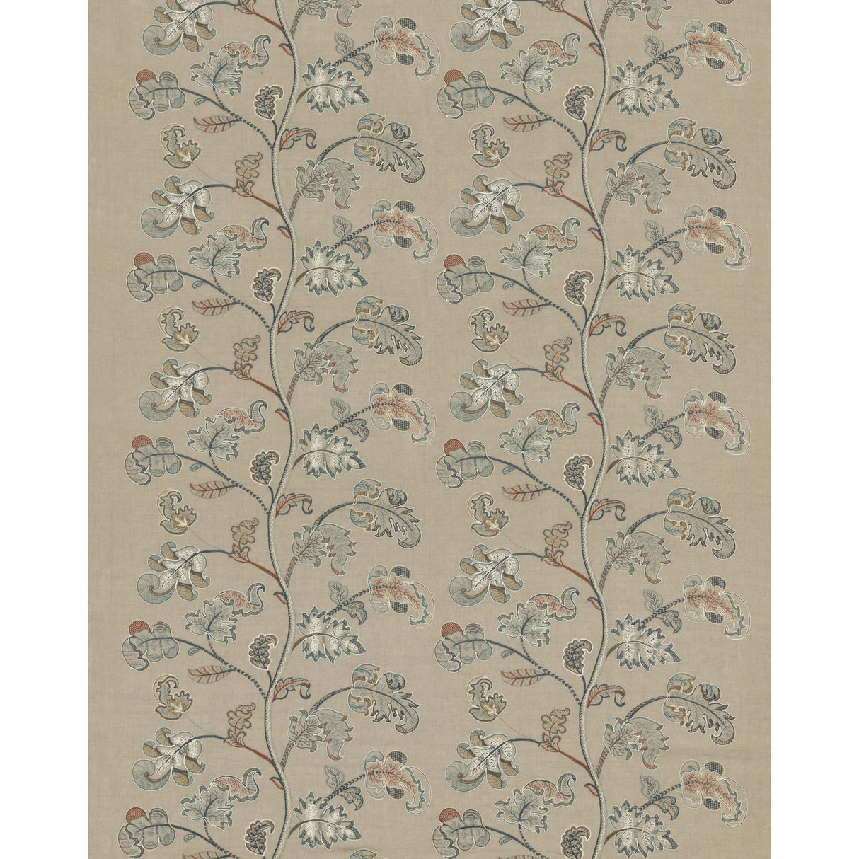 G P & J Baker ALDERWOOD TEAL Fabric