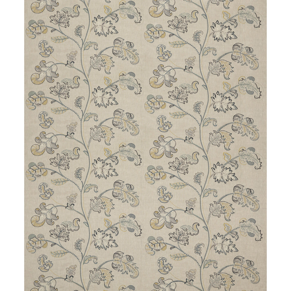 G P & J Baker ALDERWOOD SOFT BLUE Fabric