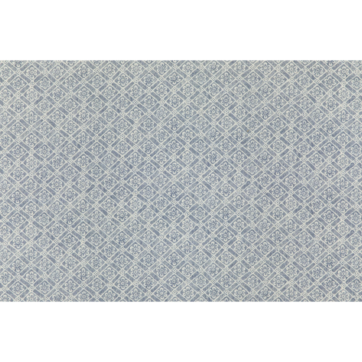 G P & J Baker MORETON TRELLIS INDIGO Fabric