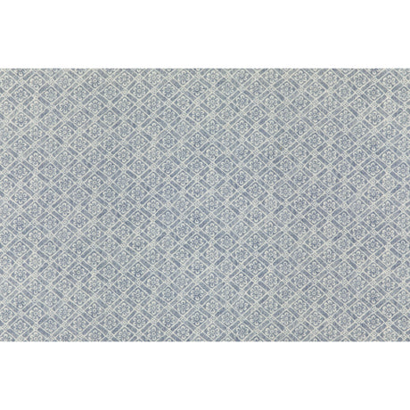G P & J Baker MORETON TRELLIS INDIGO Fabric