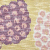 Schumacher Annabel Warp Print Gold Fabric